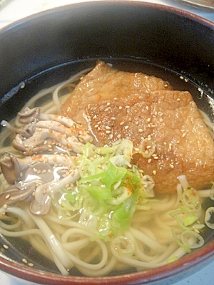 簡単☆きつねうどん