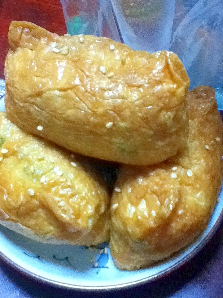 ゴーヤ入り おいなりさん アレンジ献立 レシピ 作り方 By とりあえず乾杯 楽天レシピ ゴーヤ入り おいなりさん アレンジ献立 レシピ 作り方 By とりあえず乾杯 楽天レシピ