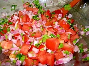 メキシコ風トマトサラダ