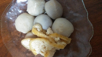 里芋と油揚げの煮物