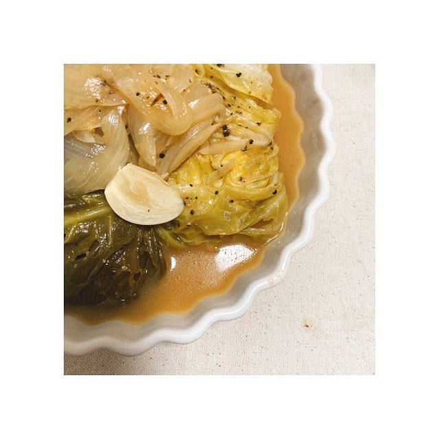 肉だねなし！ハムチーズのロールキャベツ