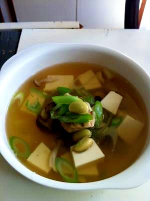 マメ豆スープ