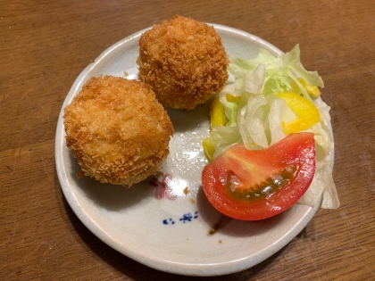 じゃがいも抜きのカレーに添えて。
美味しくいただきました。^ ^
ご馳走さまでした！