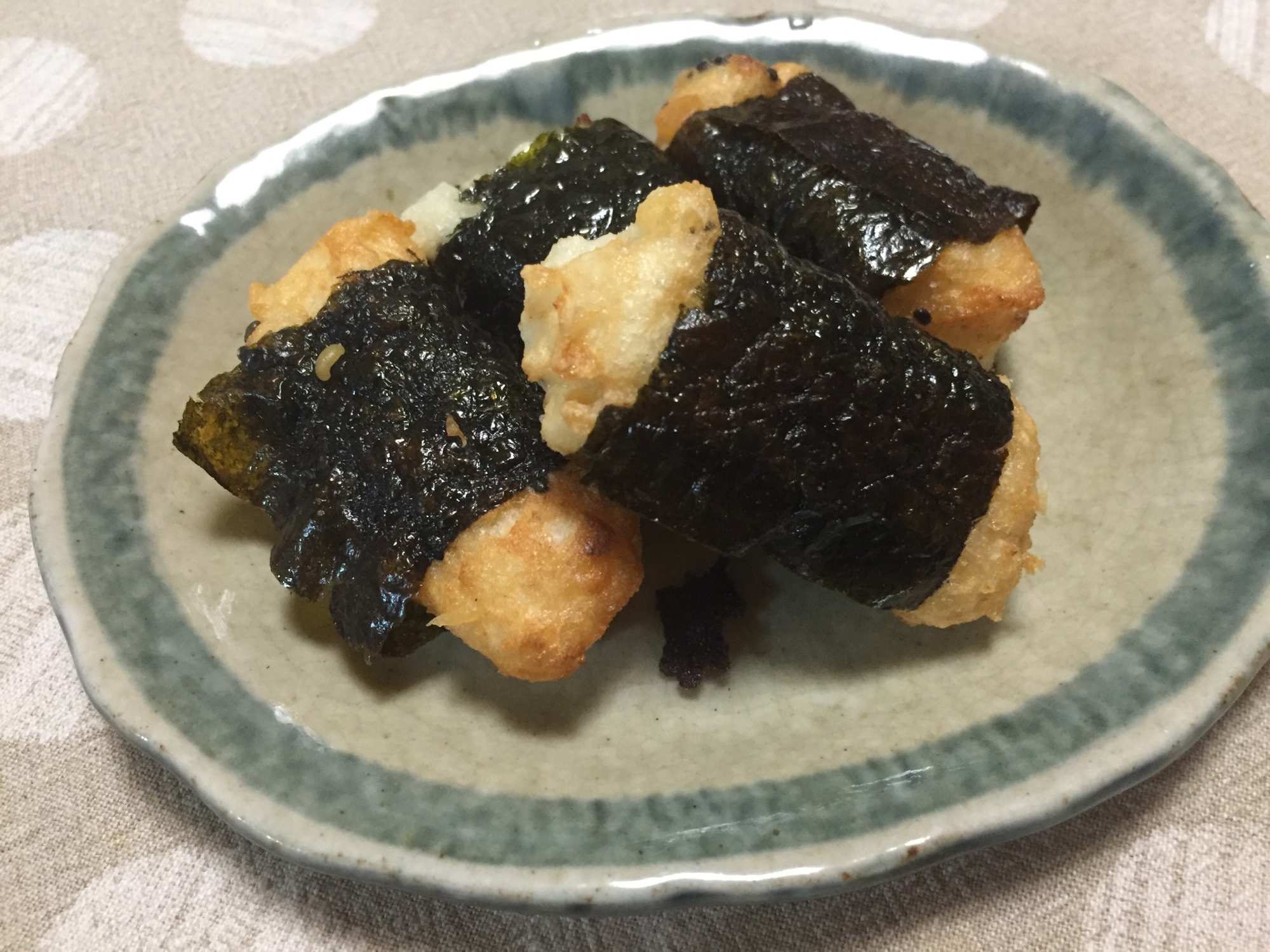 ごまたっぷり山芋揚げ