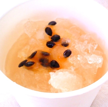 キウイはちみつヨーグルトシャーベット