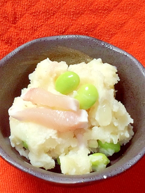 簡単ステップ☆枝豆入りのシンプルなポテトサラダ