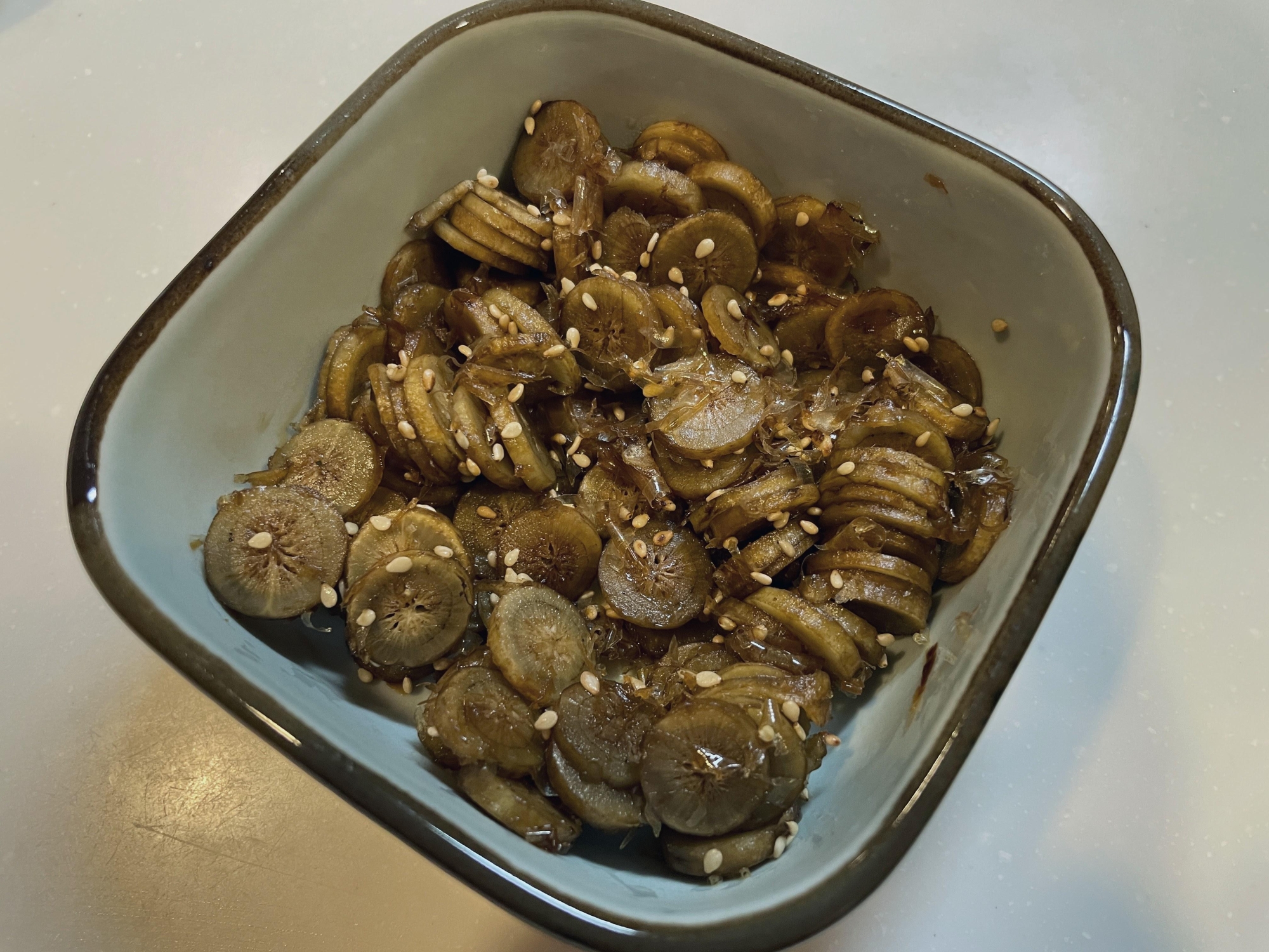 つまみに！ごぼうのおかか煮！