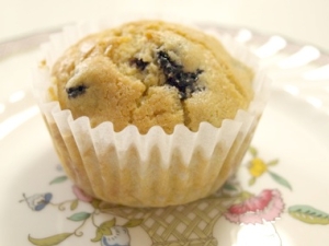 アロニアのチョコレートマフィン