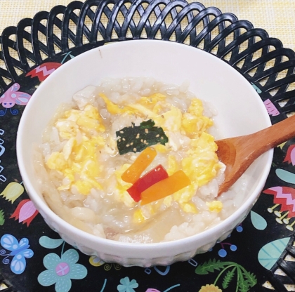 炒り豆腐（たまご・パプリカ・ほうれん草・豚バラ）