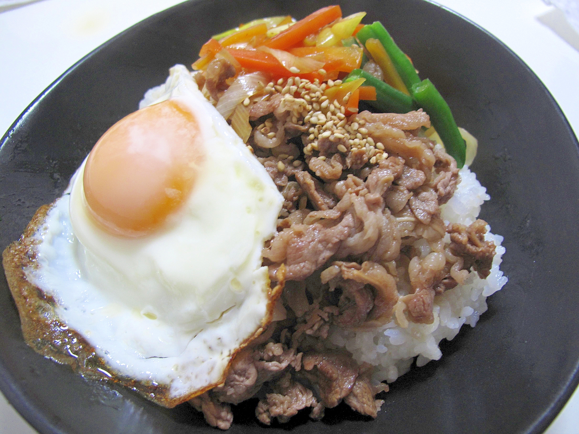 子供喜ぶ✨野菜も一緒に食べられる✨牛丼✨