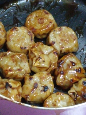 簡単 アレンジおつまみ 照り焼きシュウマイ レシピ 作り方 By みずたまsweet 楽天レシピ