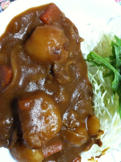 秘密は下味！うちのカレー♪