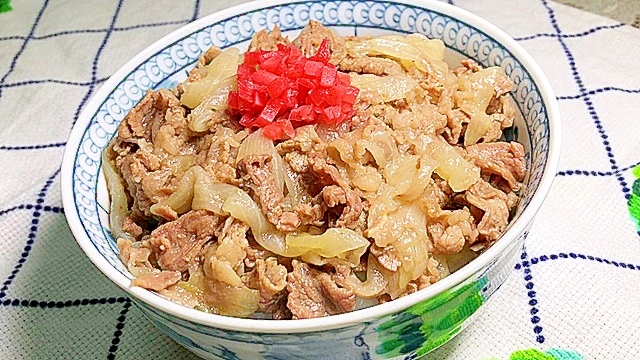 吉野家再現 ダシダで簡単 牛丼 レシピ 作り方 By Ryo Twice 楽天レシピ