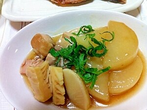 タケノコ 大根 鶏肉の煮物 優しい味 レシピ 作り方 By Coo S Menu 楽天レシピ