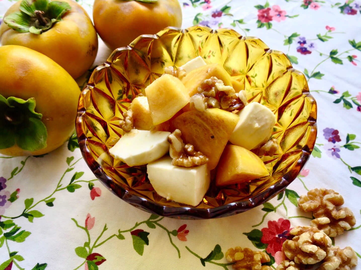 秋色柿マリネ レシピ 作り方 By ニャンコーヒー 楽天レシピ