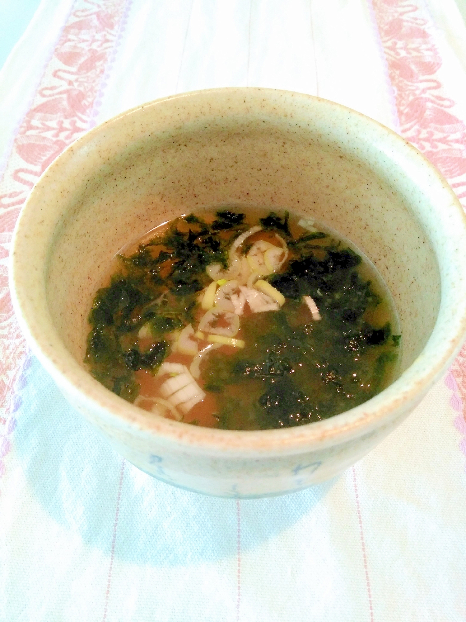 伊豆のド定番お味噌汁❣青さのお味噌汁