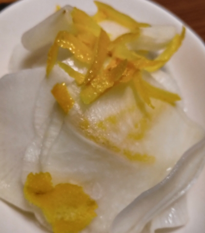簡単！激旨！合わせて置くだけの大根漬物