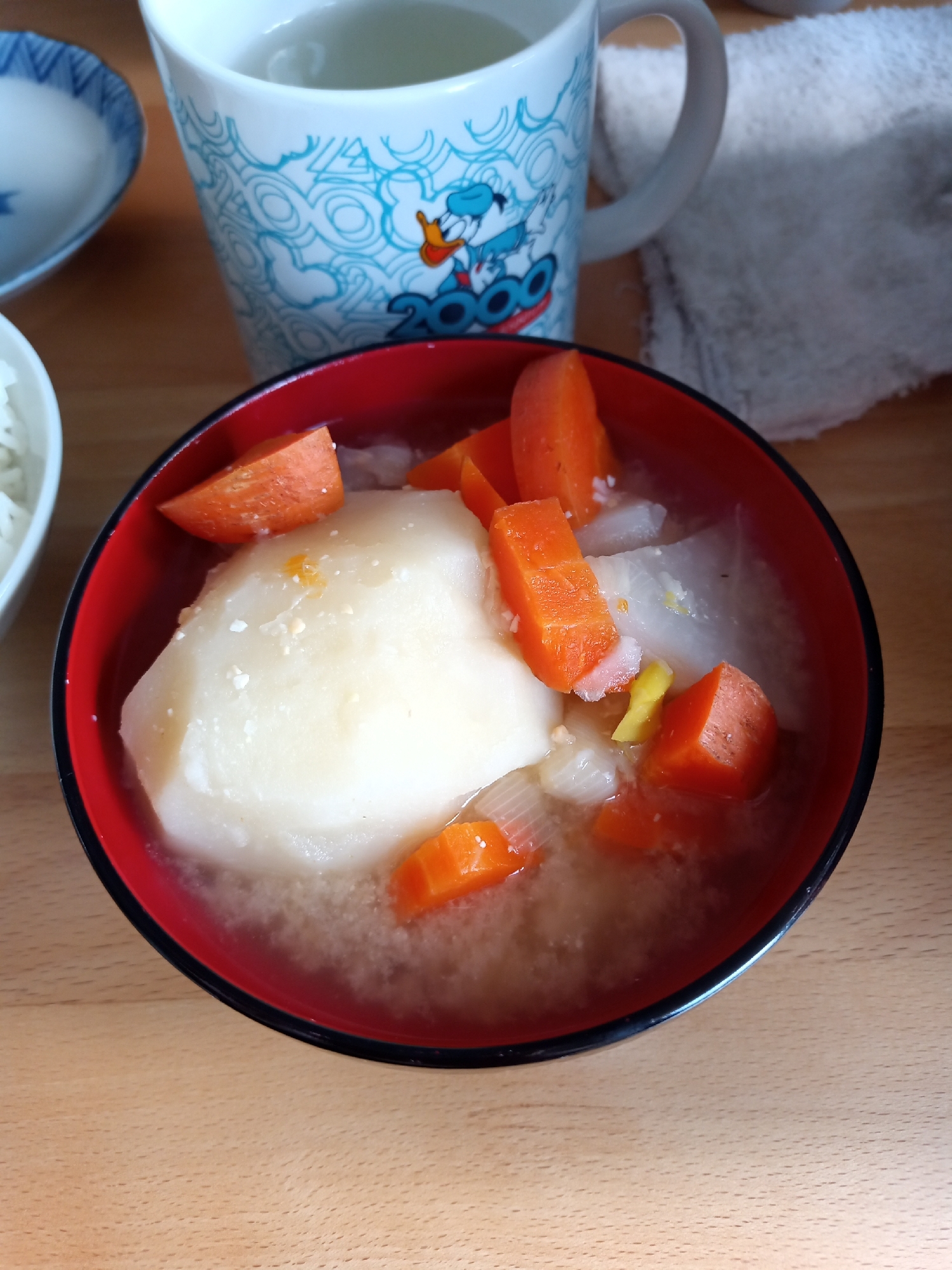 じゃがいもの味噌汁