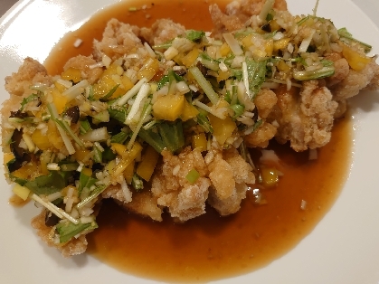 味つけが美味しかったです！野菜もパラパラしちゃいました(^_^;)さくさくで大好評でした。