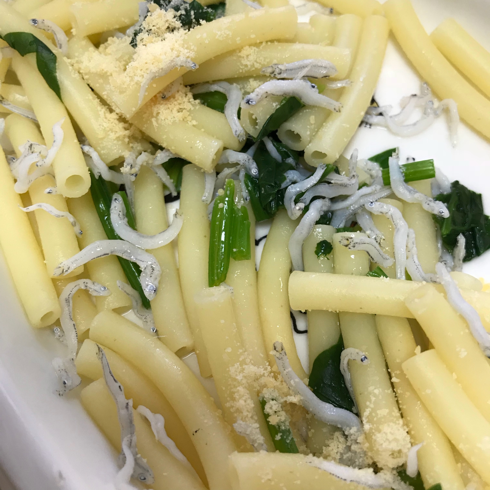 離乳食 じゃことほうれん草のパスタ レシピ 作り方 By もにこ 楽天レシピ 離乳食 じゃことほうれん草のパスタ レシピ 作り方 By もにこ 楽天レシピ