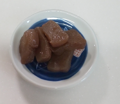 板蒟蒻の甘辛炒め煮