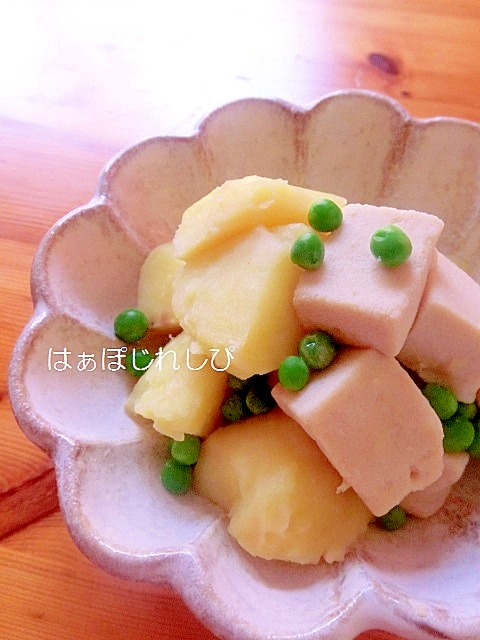 じゃがいもと高野豆腐の煮物✿