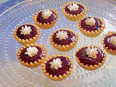 アサイーブルーベリープチレアチーズタルト レシピ 作り方 By ハッピー7291 楽天レシピ