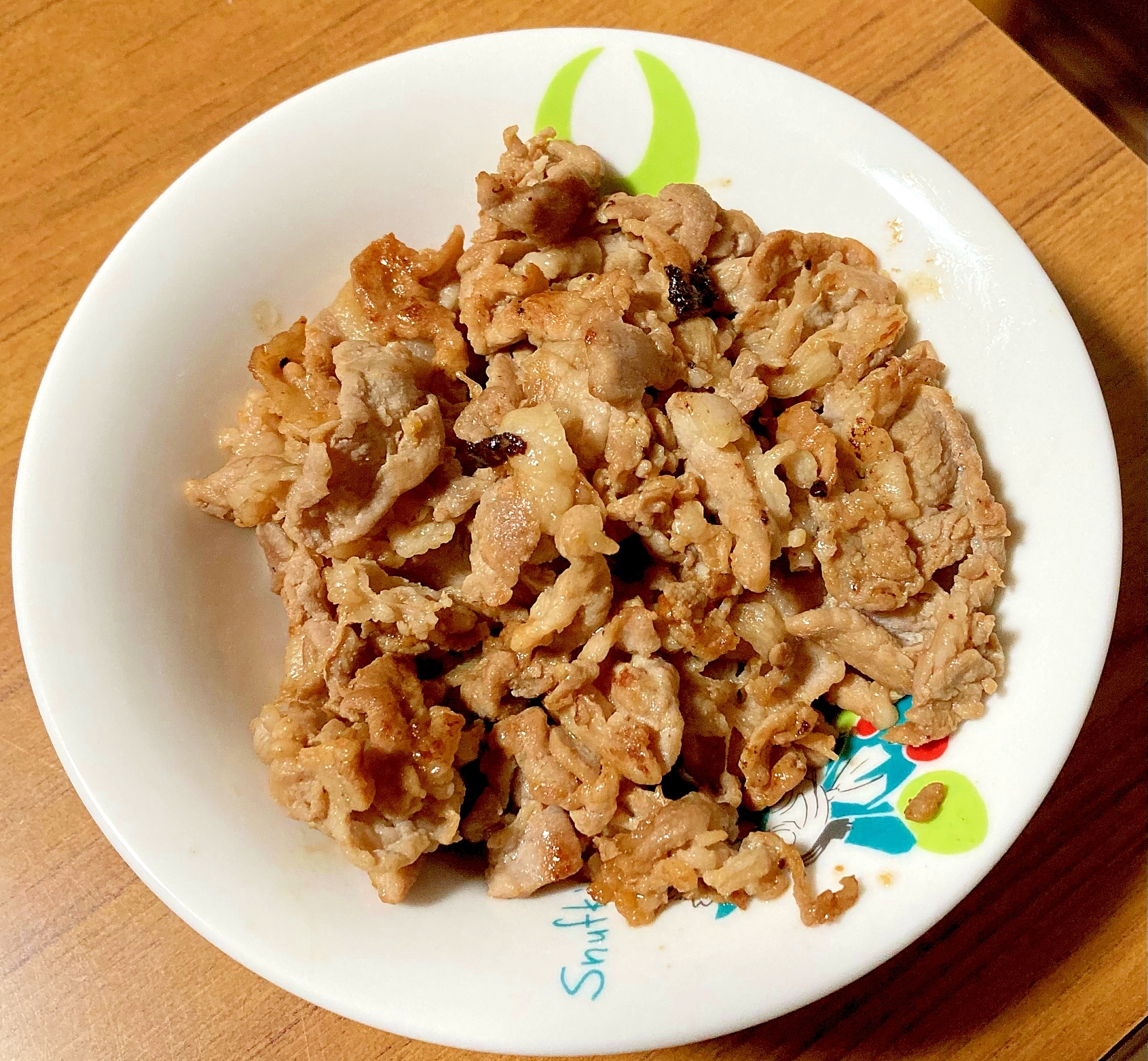 豚肉のにんにく&ごま油漬け焼き