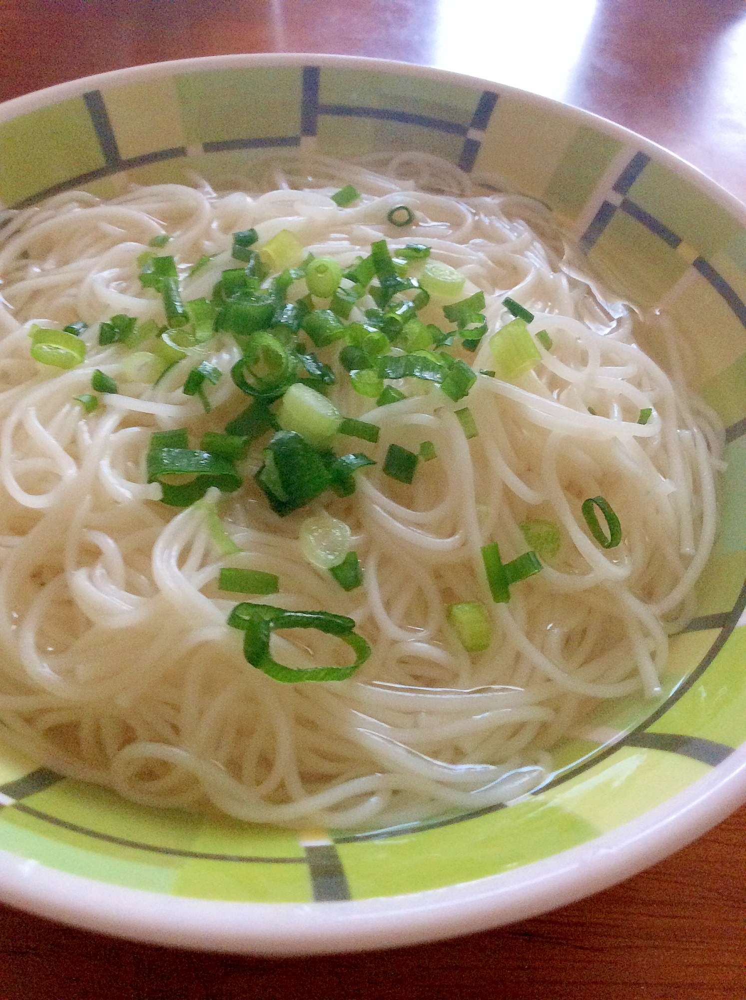 ハモ出汁で煮麺