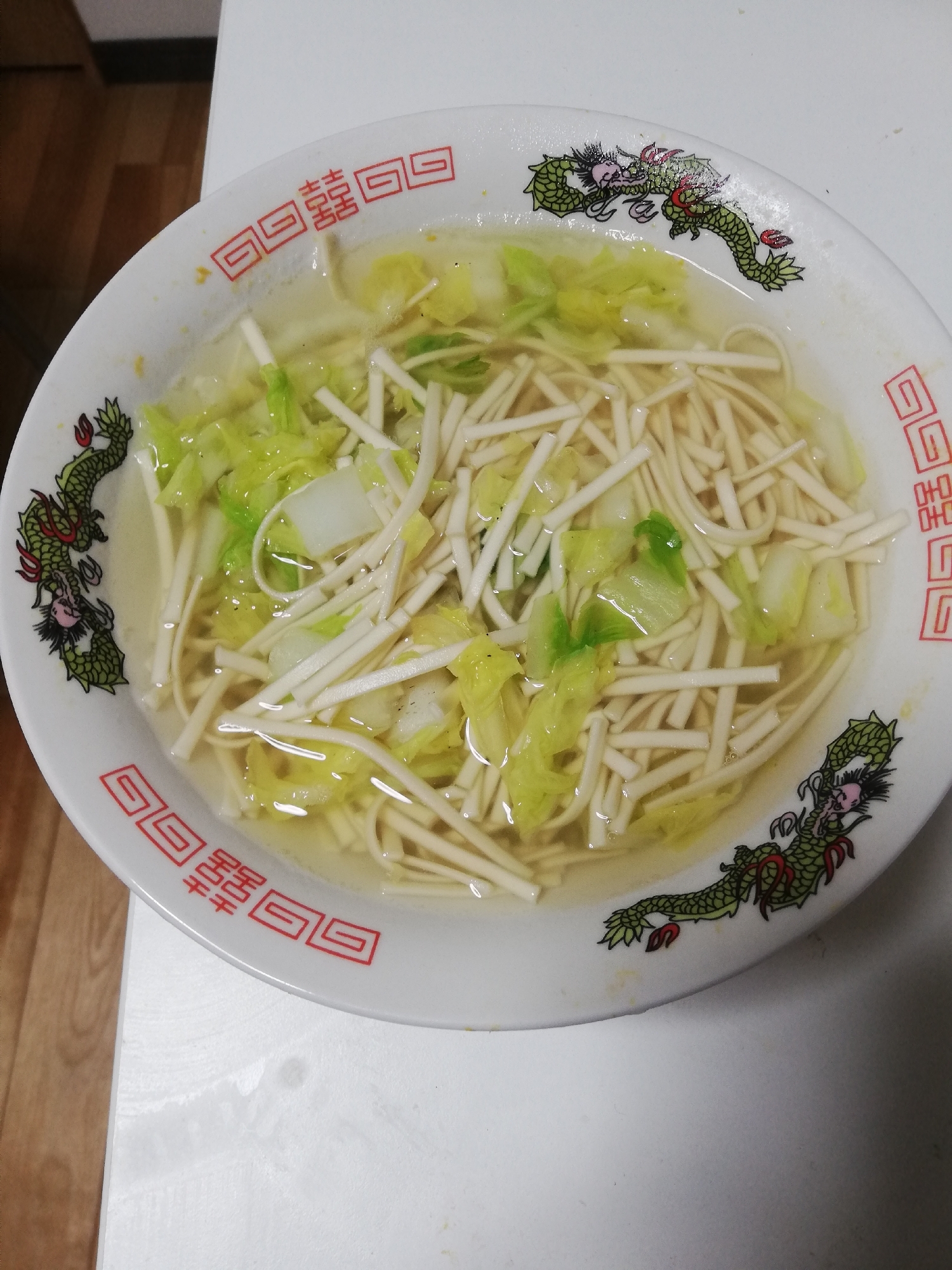 うどんと白菜のごった煮！