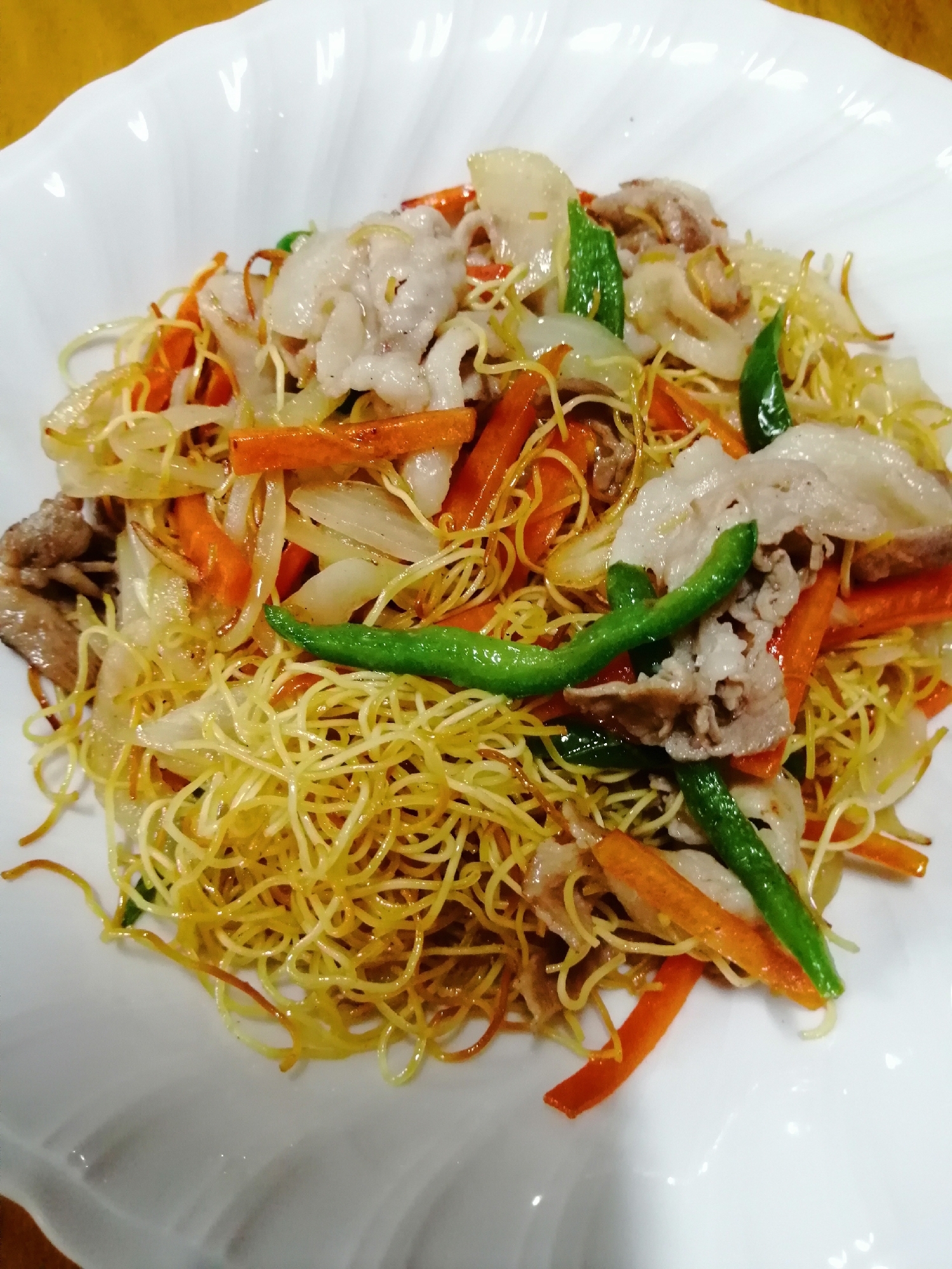 ごま油香る塩やきそば