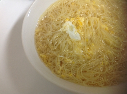 冬はにゅうめんがいいですね。かんたんで美味しくいただきました。