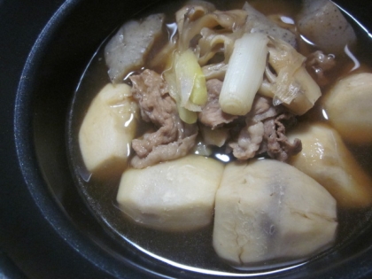 芋煮☆里芋と牛肉の煮物