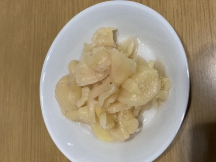 新生姜の甘酢漬け（お寿司屋のガリ）