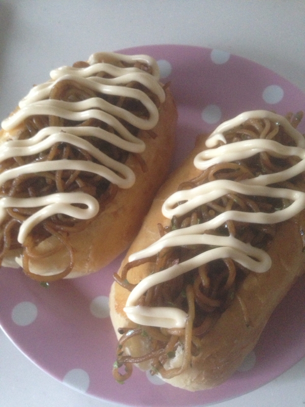 手作りパンの焼きそばパン