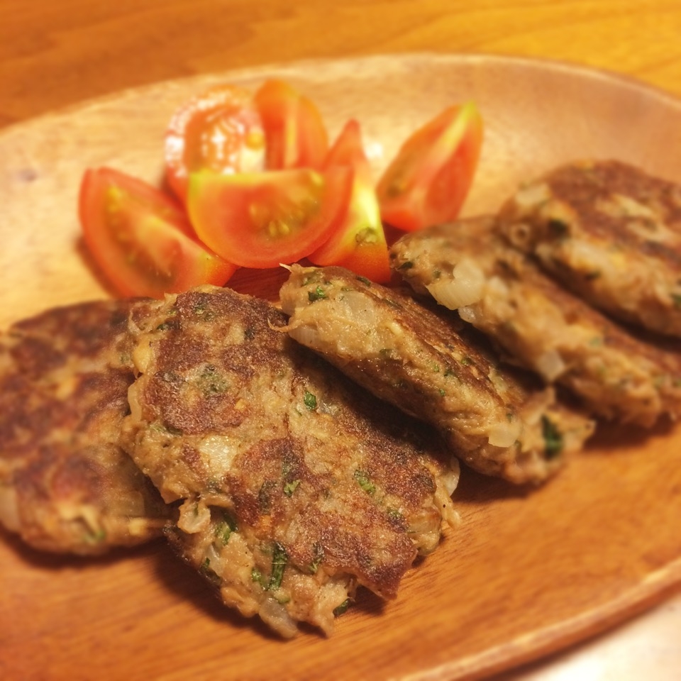 鯖缶で☆夏にぴったり鯖バーグ☆