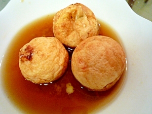 はんぺんを生地にinふわふわの明石焼き