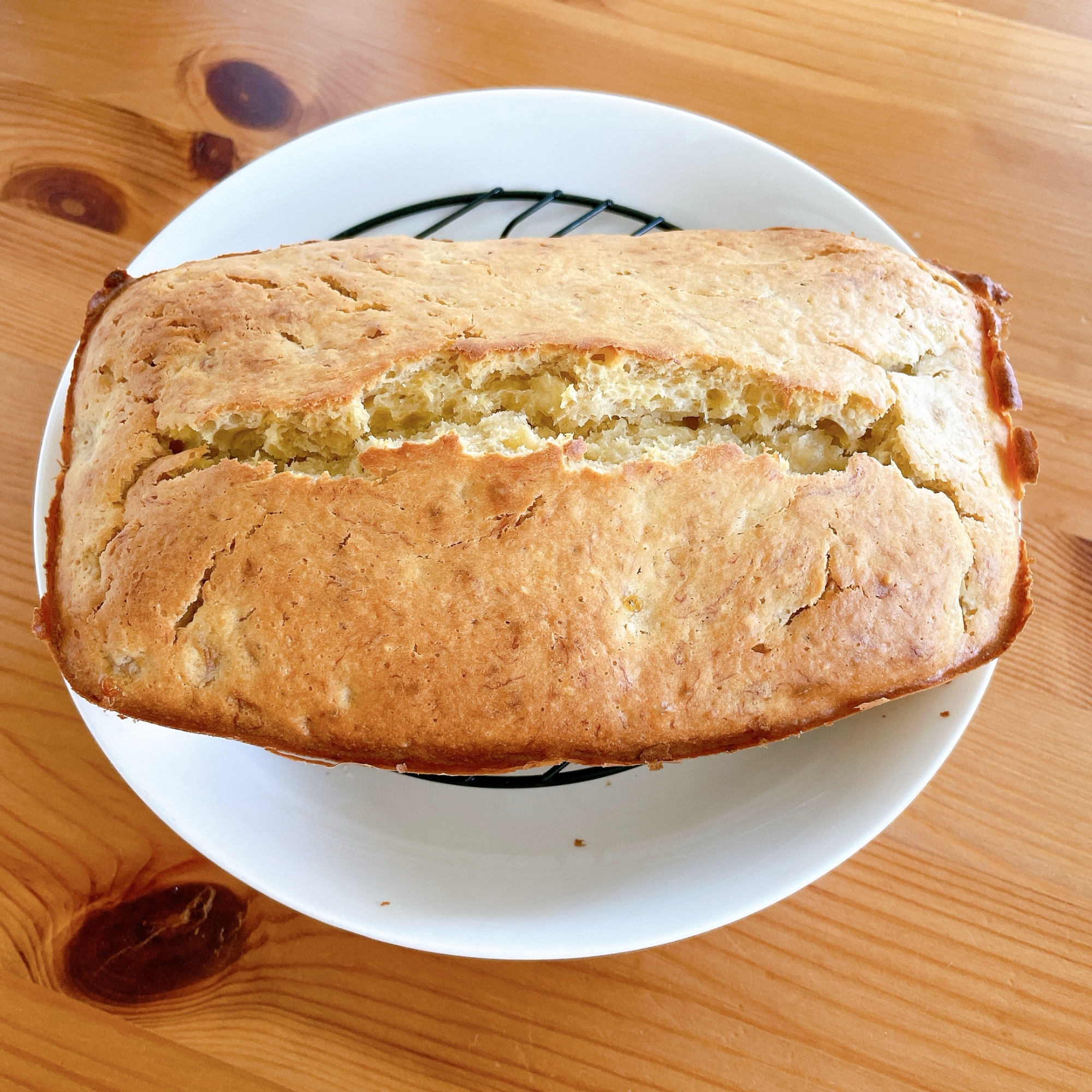 バナナ5本消費パウンドケーキ