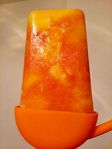 柑橘アイスキャンディ