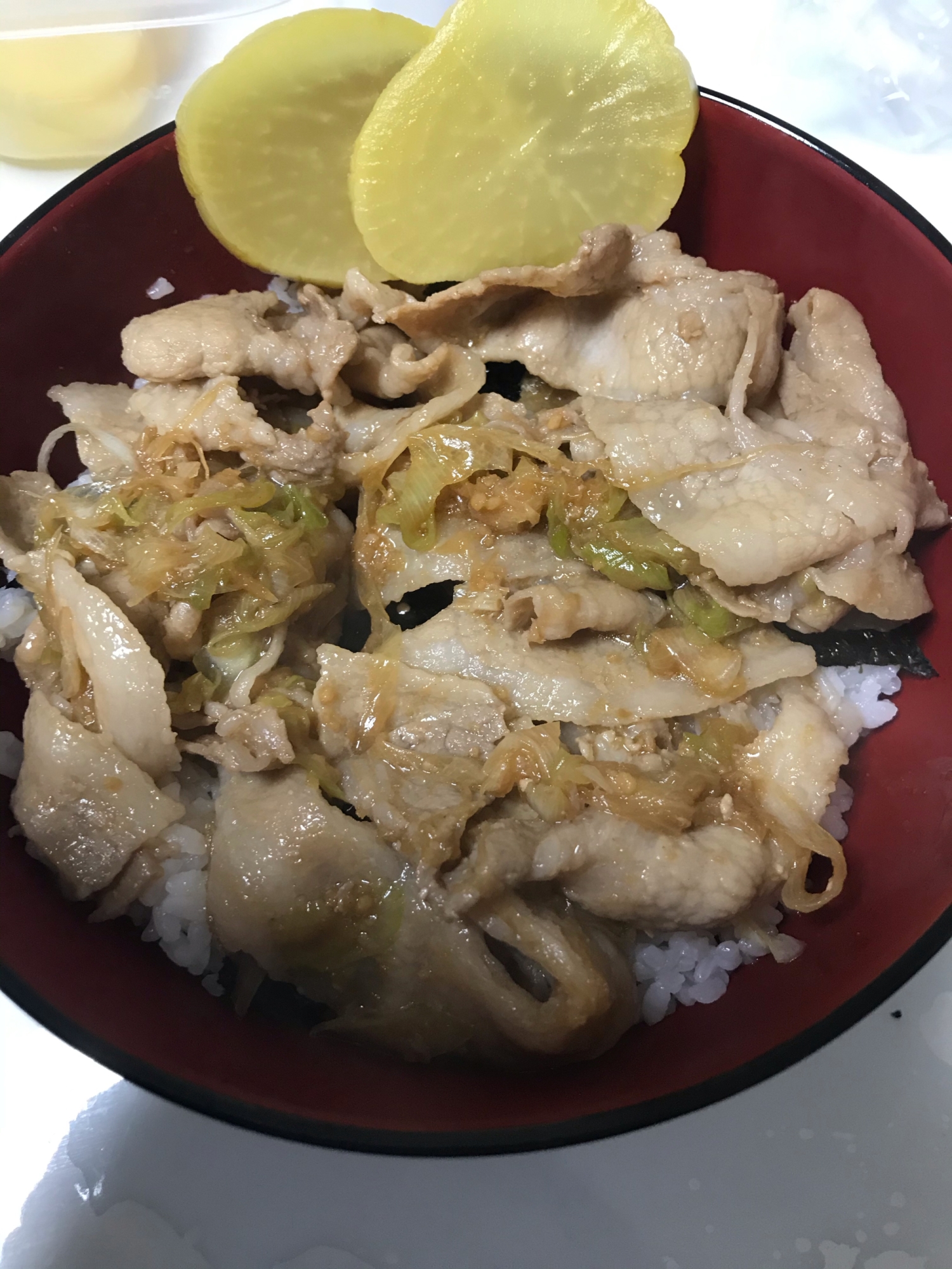 伝説のすた丼を再現