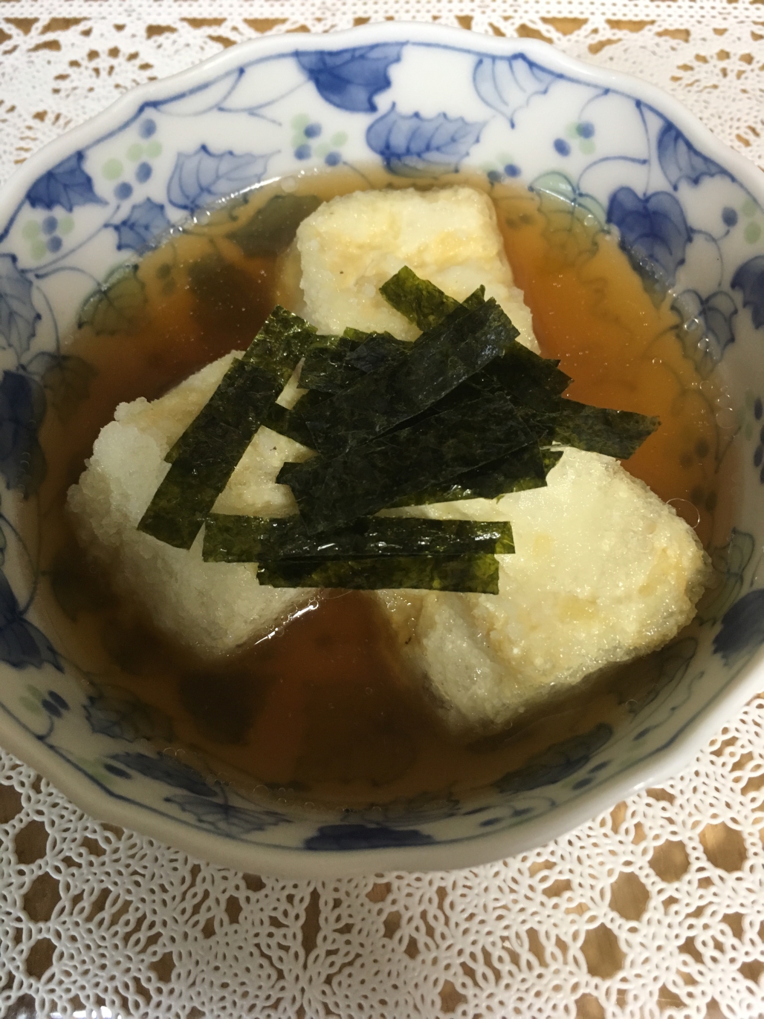 あげだし豆腐