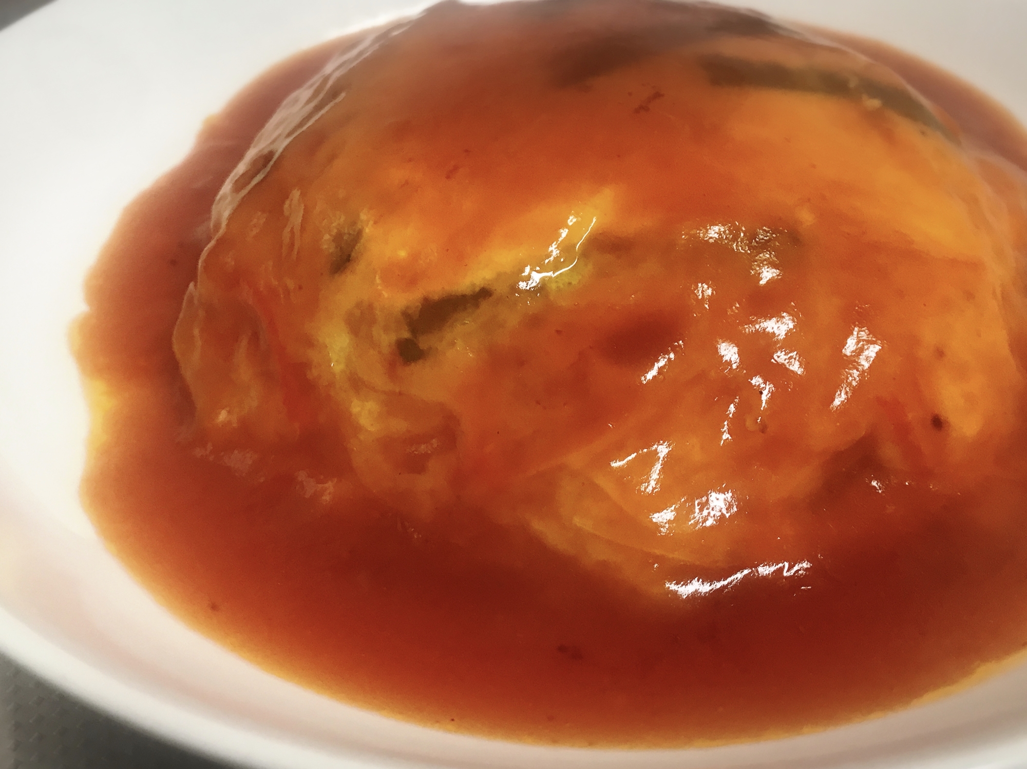 レトロ 昭和のケチャップ甘酢天津飯 レシピ 作り方 By Hiro323jp 楽天レシピ