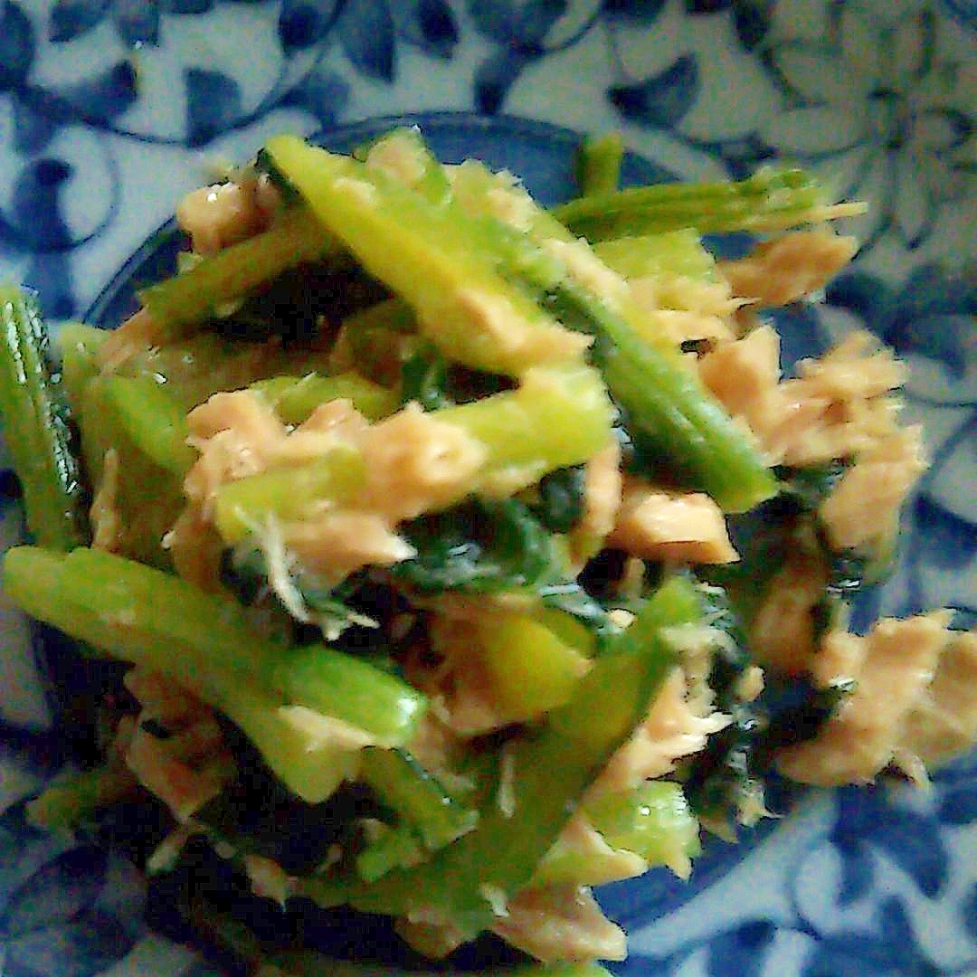 ツナ缶と小松菜のナムル