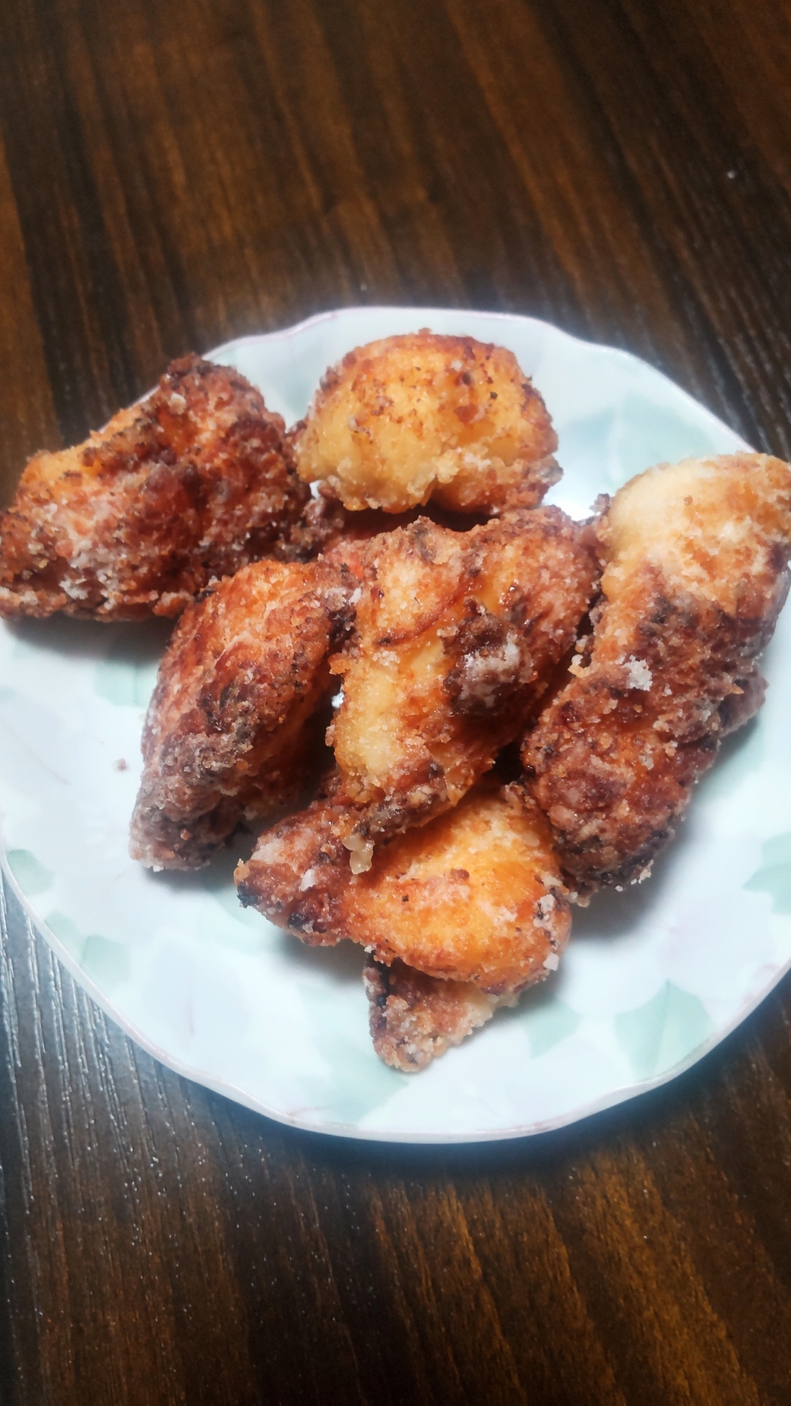 胸肉で鶏の唐揚げ