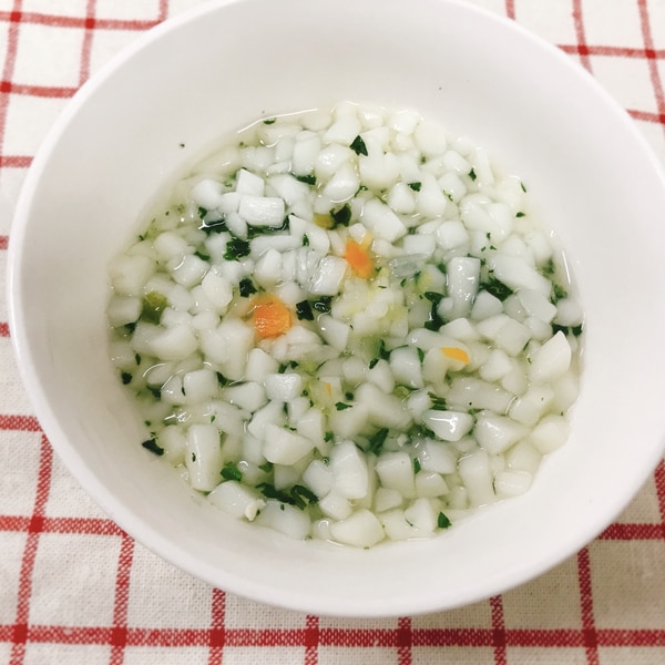 離乳食後期 わかめと人参とほうれん草の和風うどん レシピ 作り方 By Cocopoteito 楽天レシピ 離乳食後期 わかめと人参とほうれん草の和風うどん レシピ 作り方 By Cocopoteito 楽天レシピ