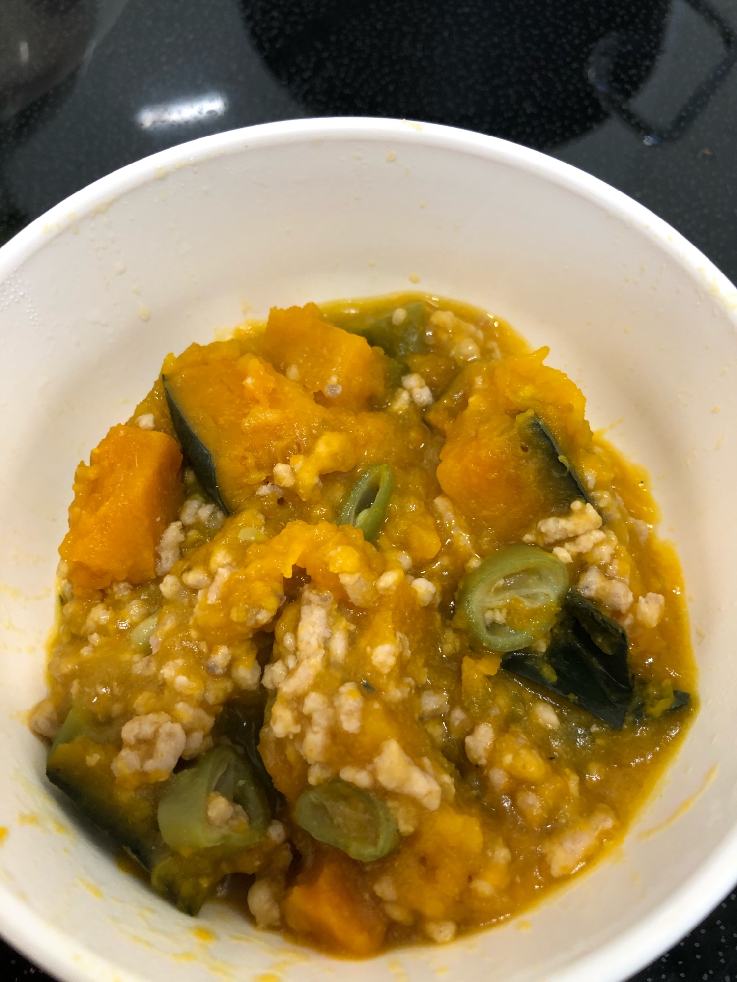 離乳食 中期 完了期 かぼちゃのそぼろあんかけ レシピ 作り方 By こんころ 楽天レシピ 離乳食 中期 完了期 かぼちゃのそぼろあんかけ レシピ 作り方 By こんころ 楽天レシピ