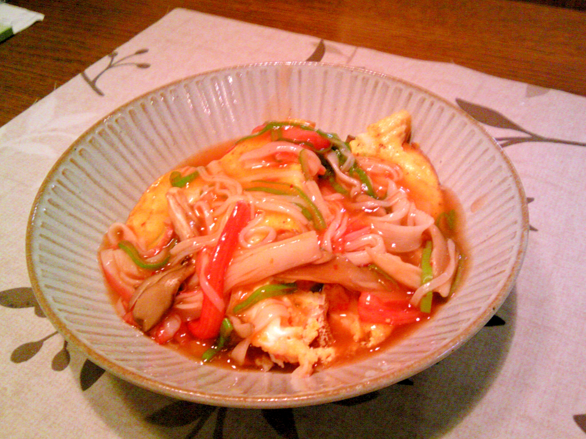 カニカマ 葱 舞茸でかに玉風 レシピ 作り方 By Yushiyutot 楽天レシピ