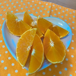 オレンジのスマイルカットの方法 レシピ 作り方 By Nozenkazra 楽天レシピ