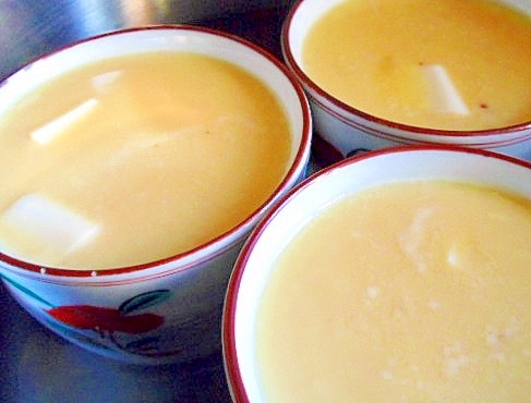 おでんの残り汁で 豆腐入り茶碗蒸し レシピ 作り方 By V るん 0394 楽天レシピ