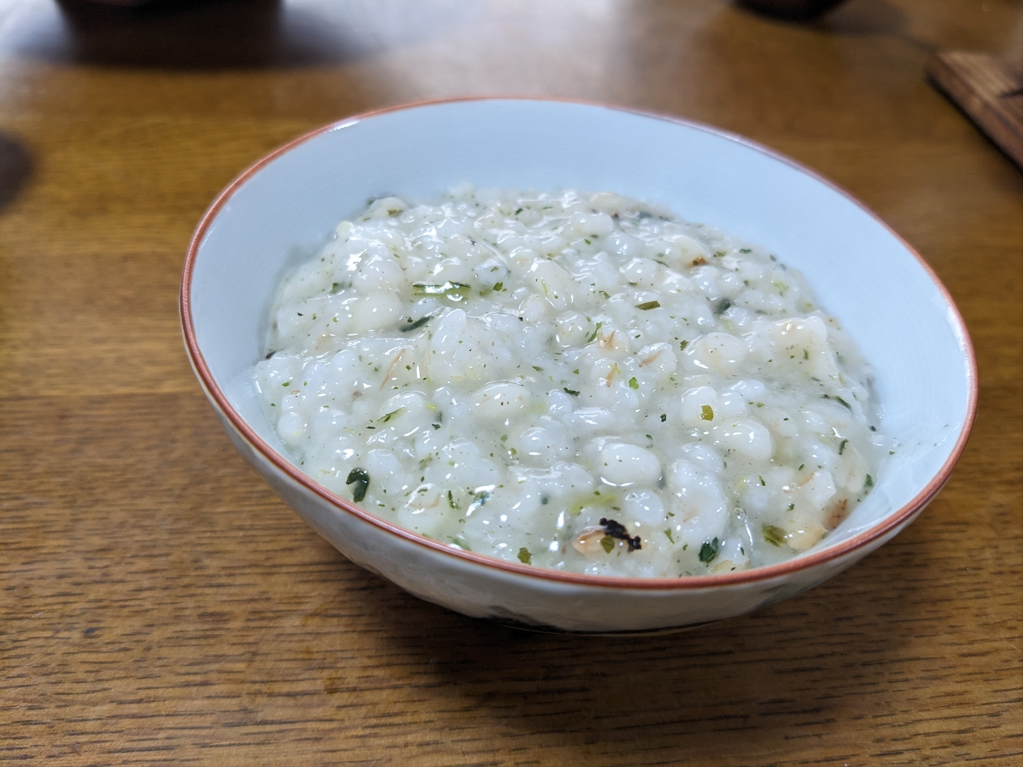 菜飯ふりかけで七草粥